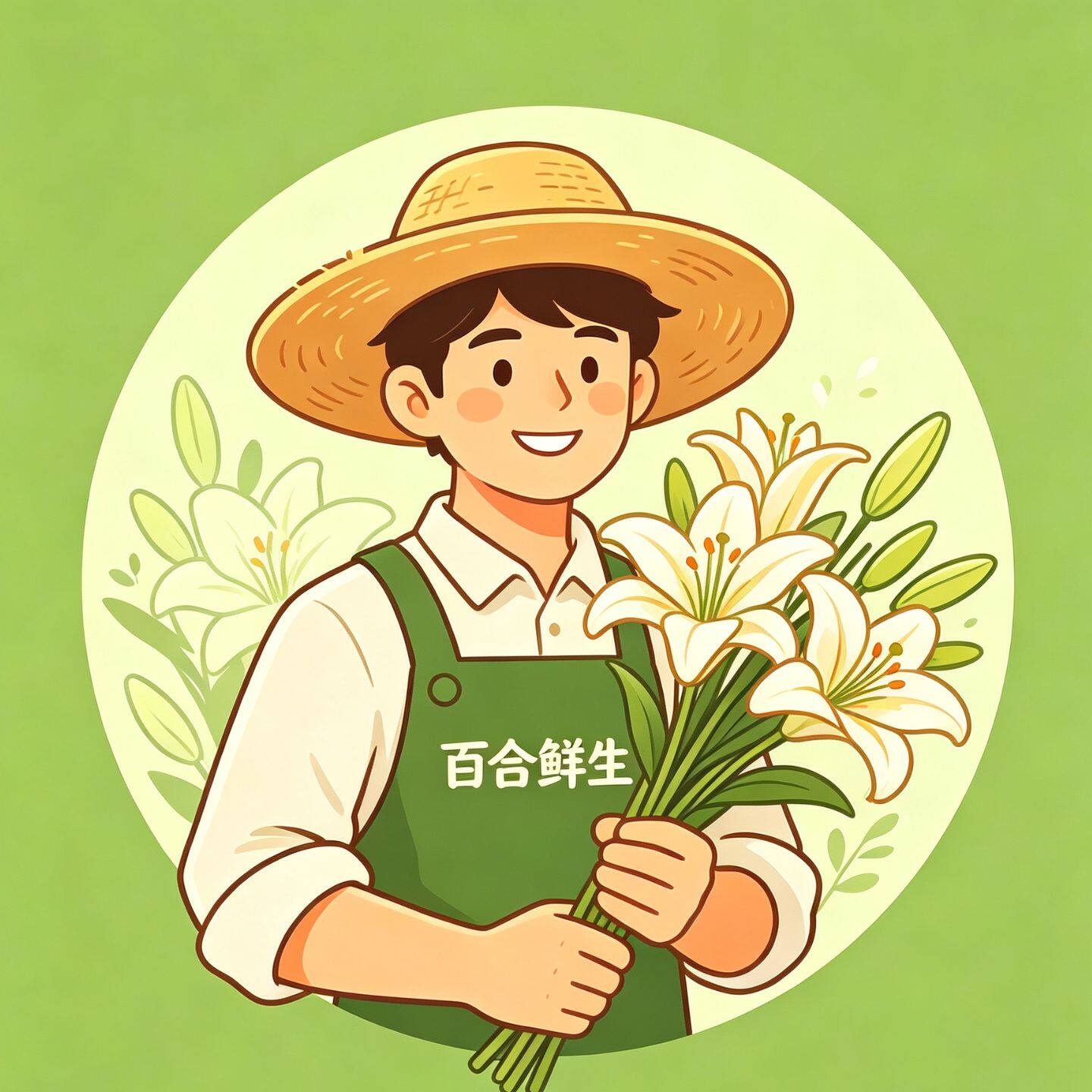 百 合 鲜 生 店铺LOGO