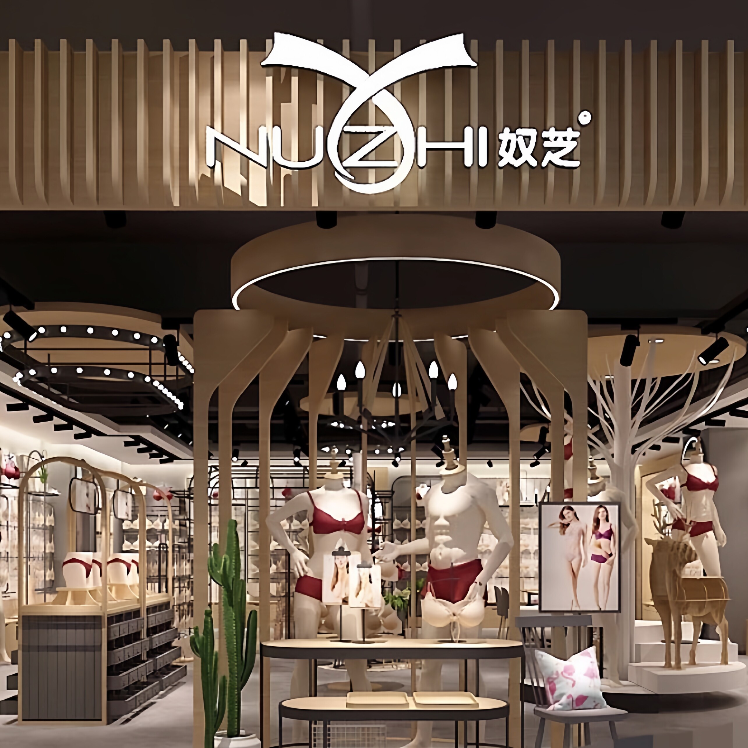 线下实体店内衣