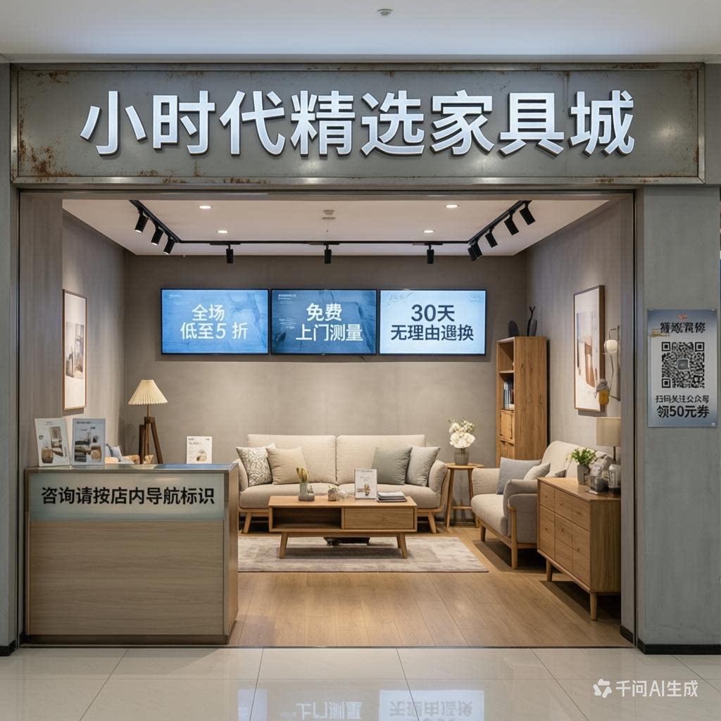 小时代精选家具城 店铺LOGO