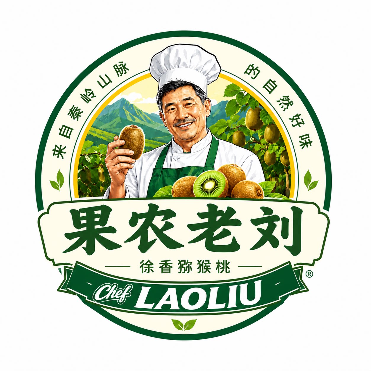 果农老刘猕猴桃 店铺LOGO