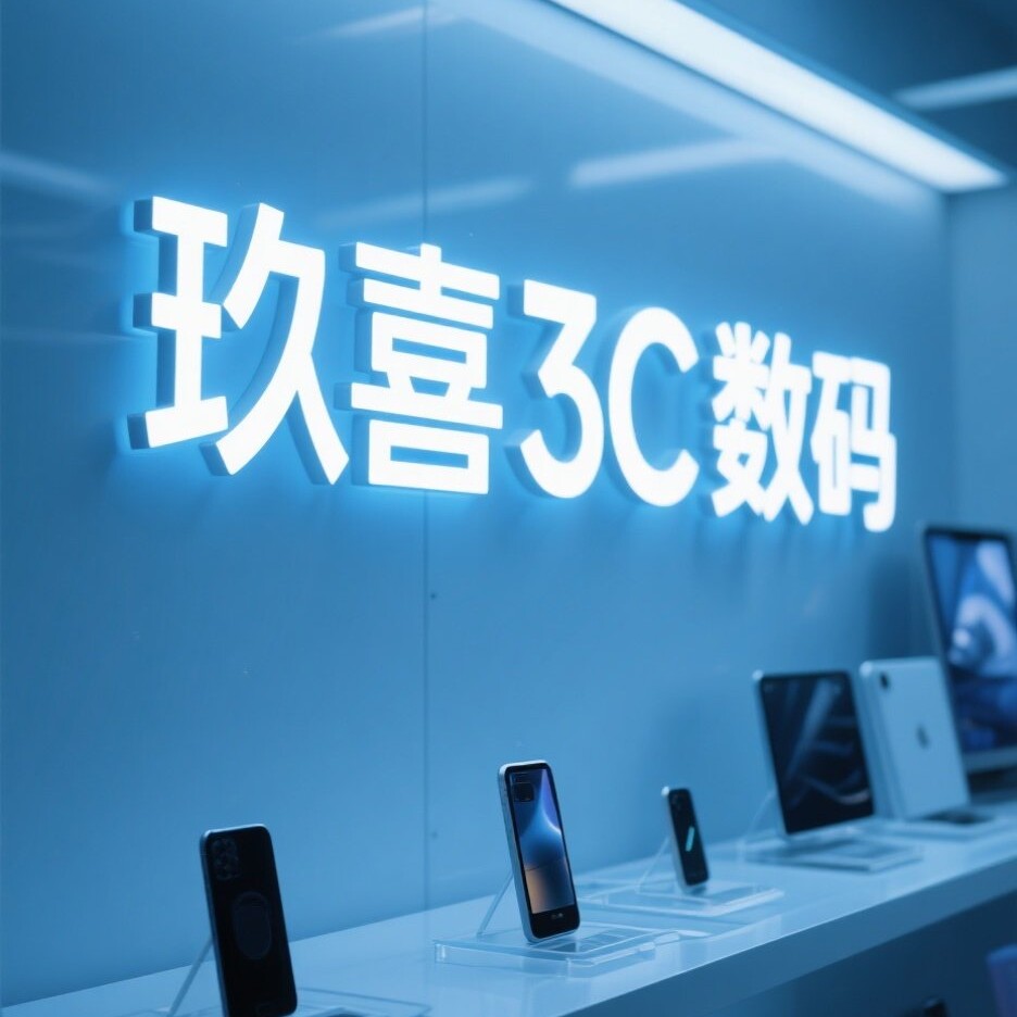 玖喜3C数码 店铺LOGO