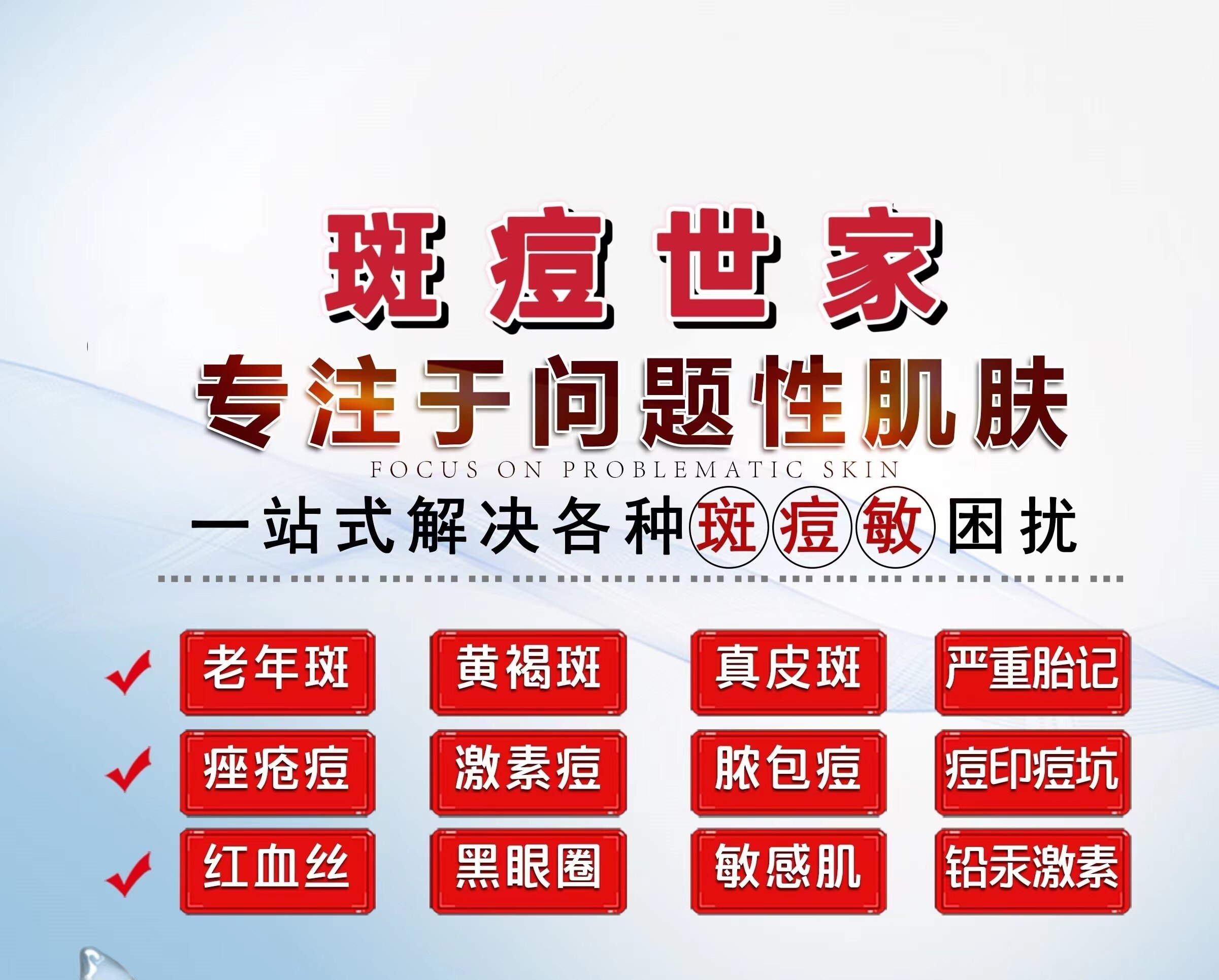 斑痘世家实体店 店铺LOGO