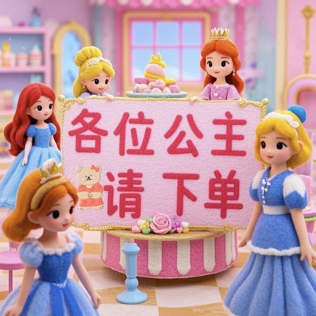 嗨皮公主请下单 店铺LOGO
