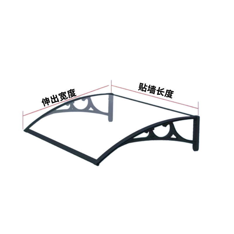 安锐铝合金雨棚建材