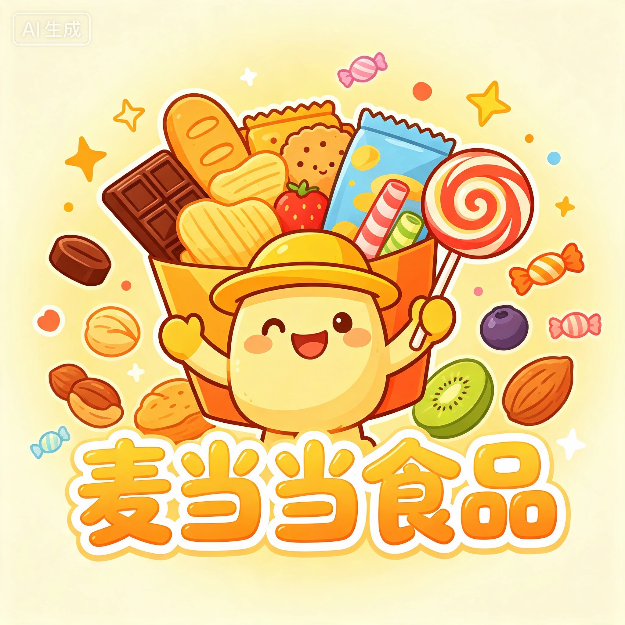 麦当当食品 店铺LOGO