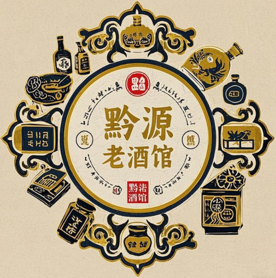 黔源老酒馆 店铺LOGO