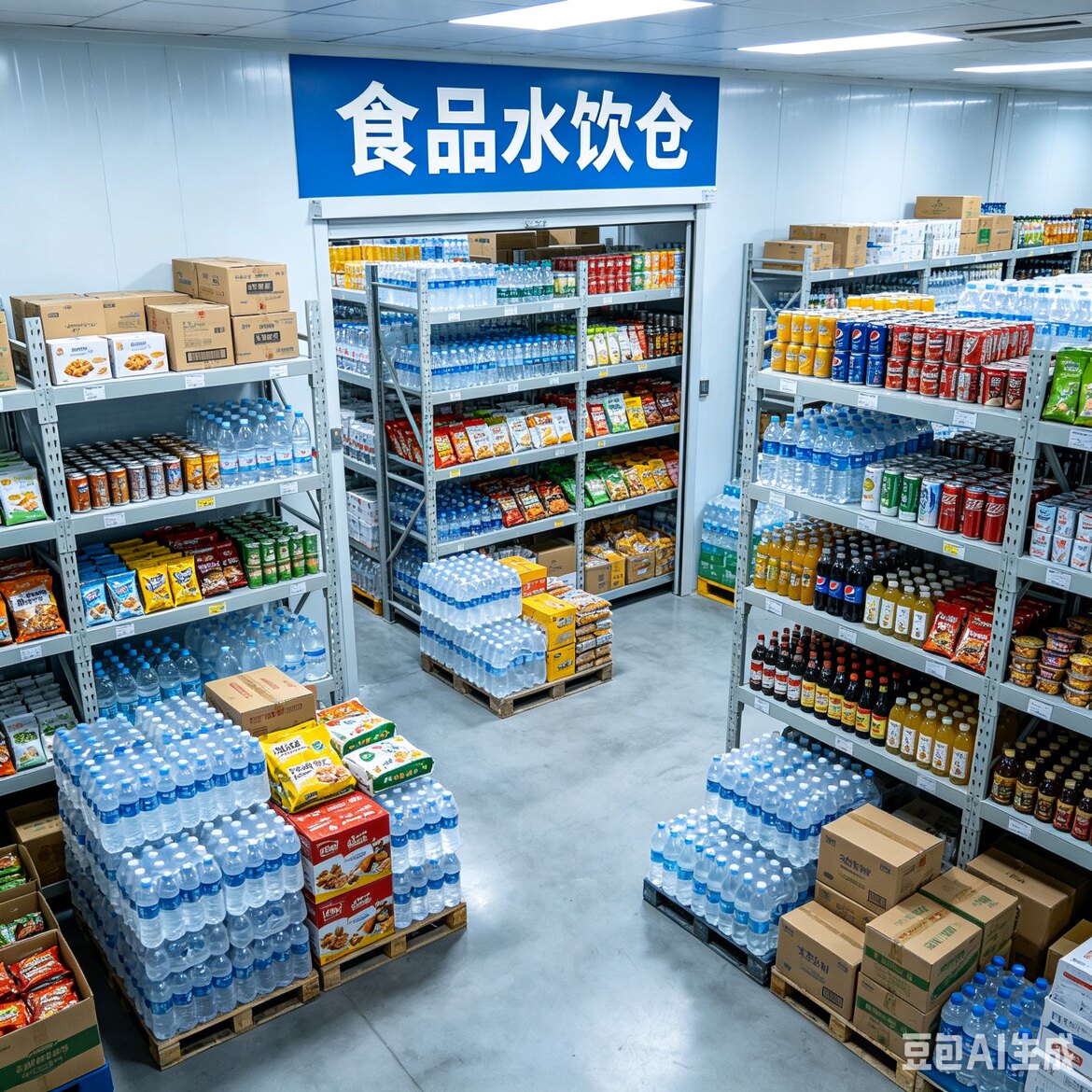 美美家食品水饮仓
