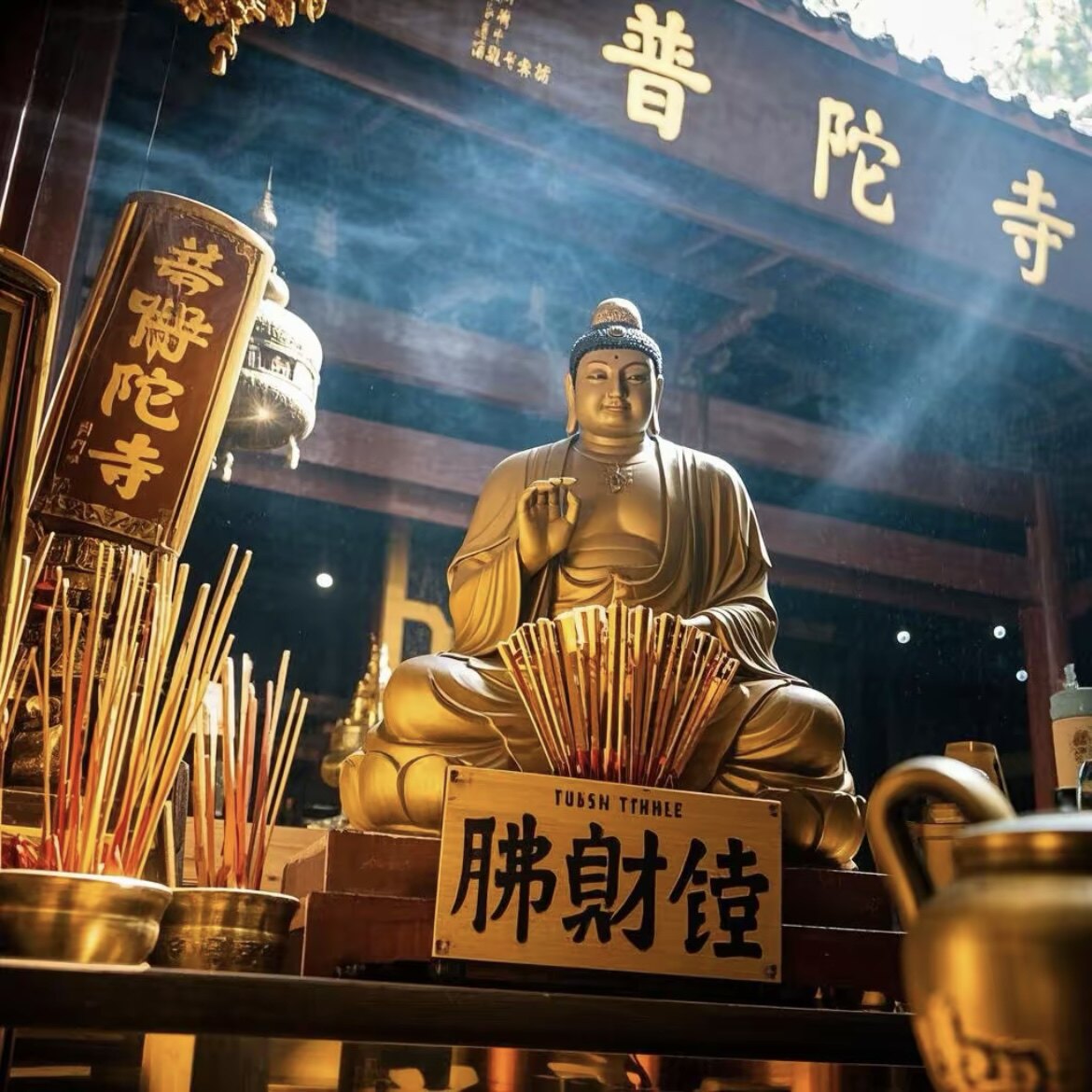 普陀山财运堂