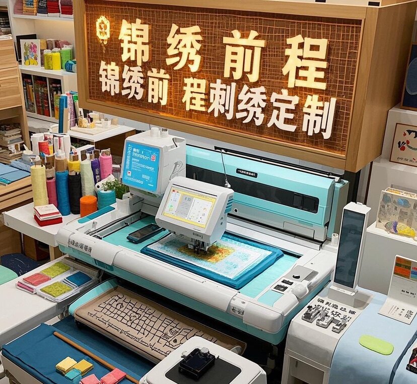 前程锦绣刺绣定制 店铺LOGO