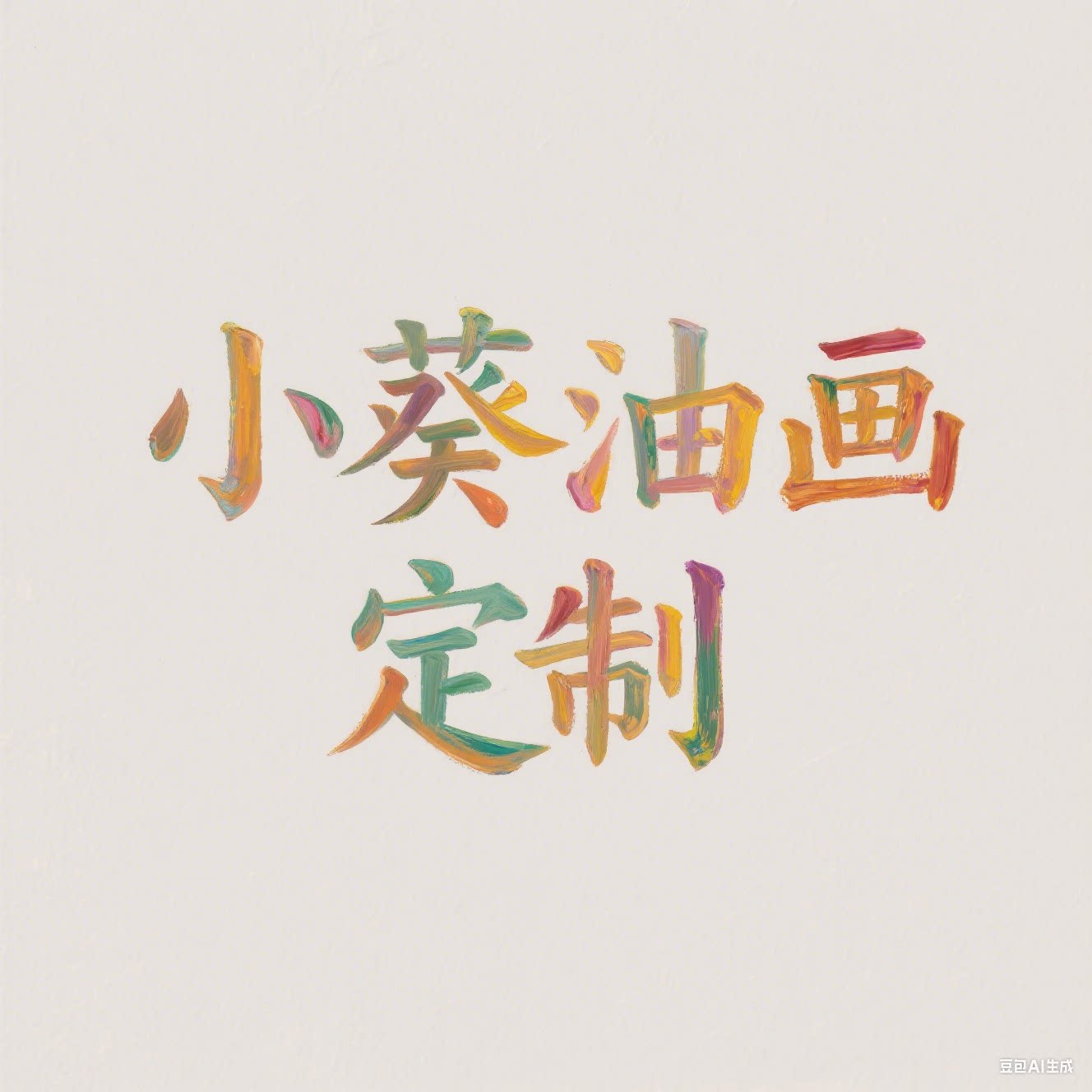 小葵油画定制