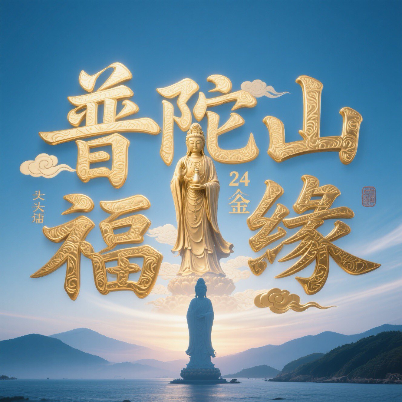 普陀福缘 店铺LOGO