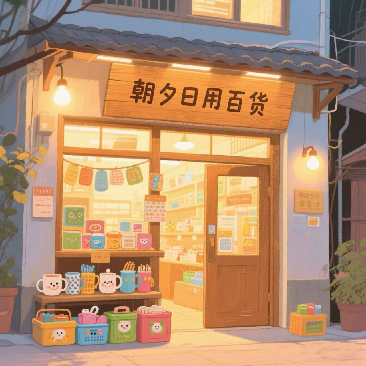 朝夕家居日用 店铺LOGO