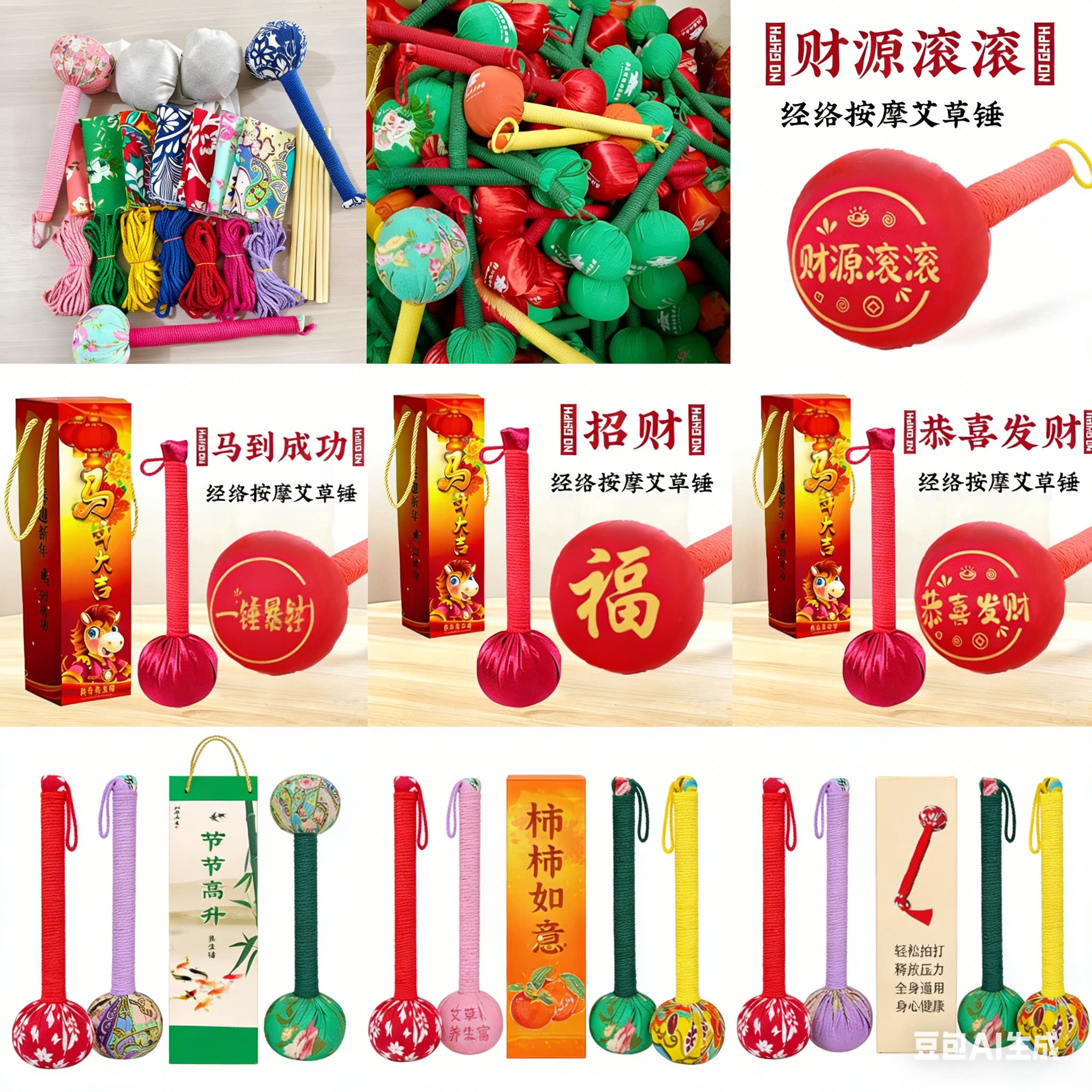 艾草锤DIY材料包工厂店