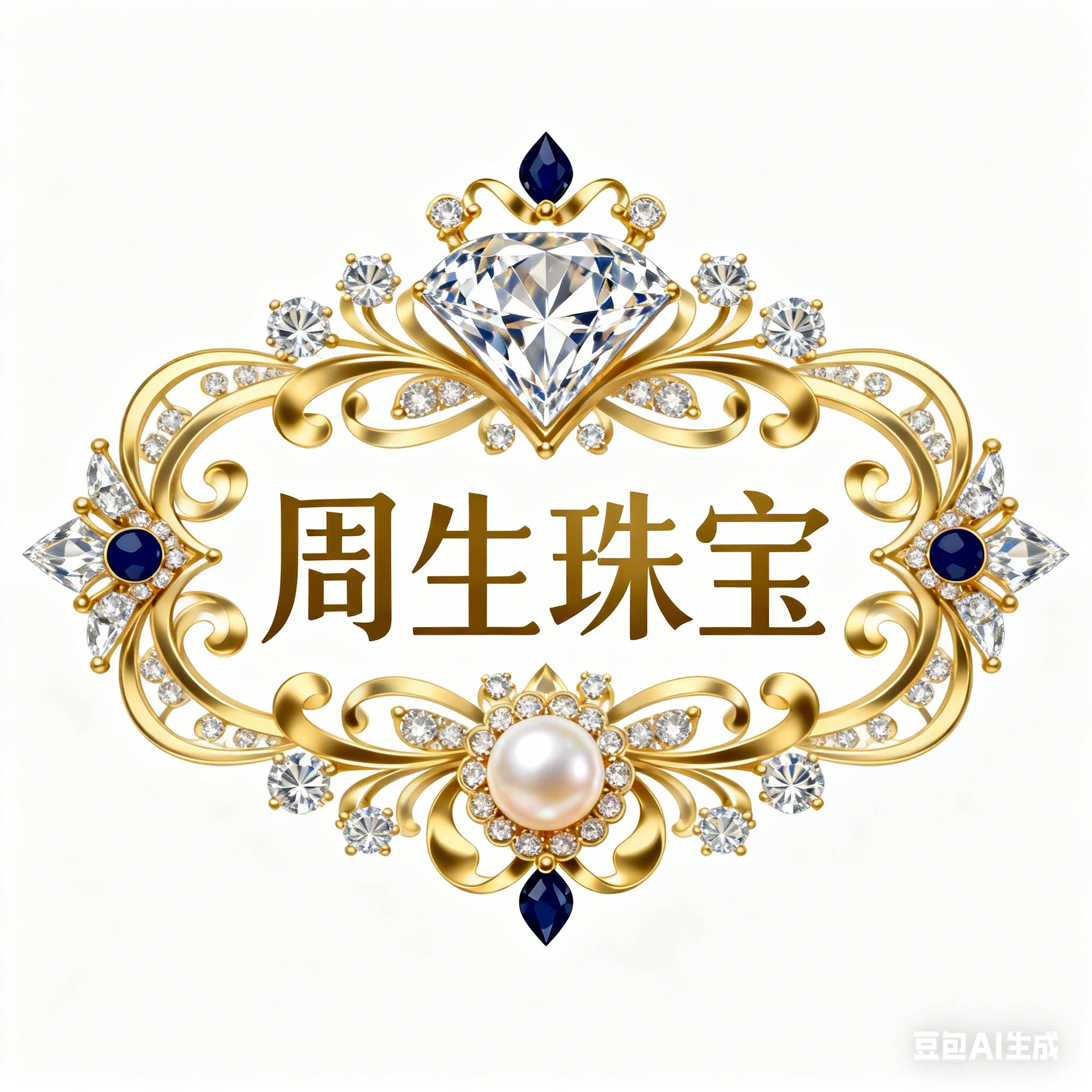 香港周生珠宝 店铺LOGO
