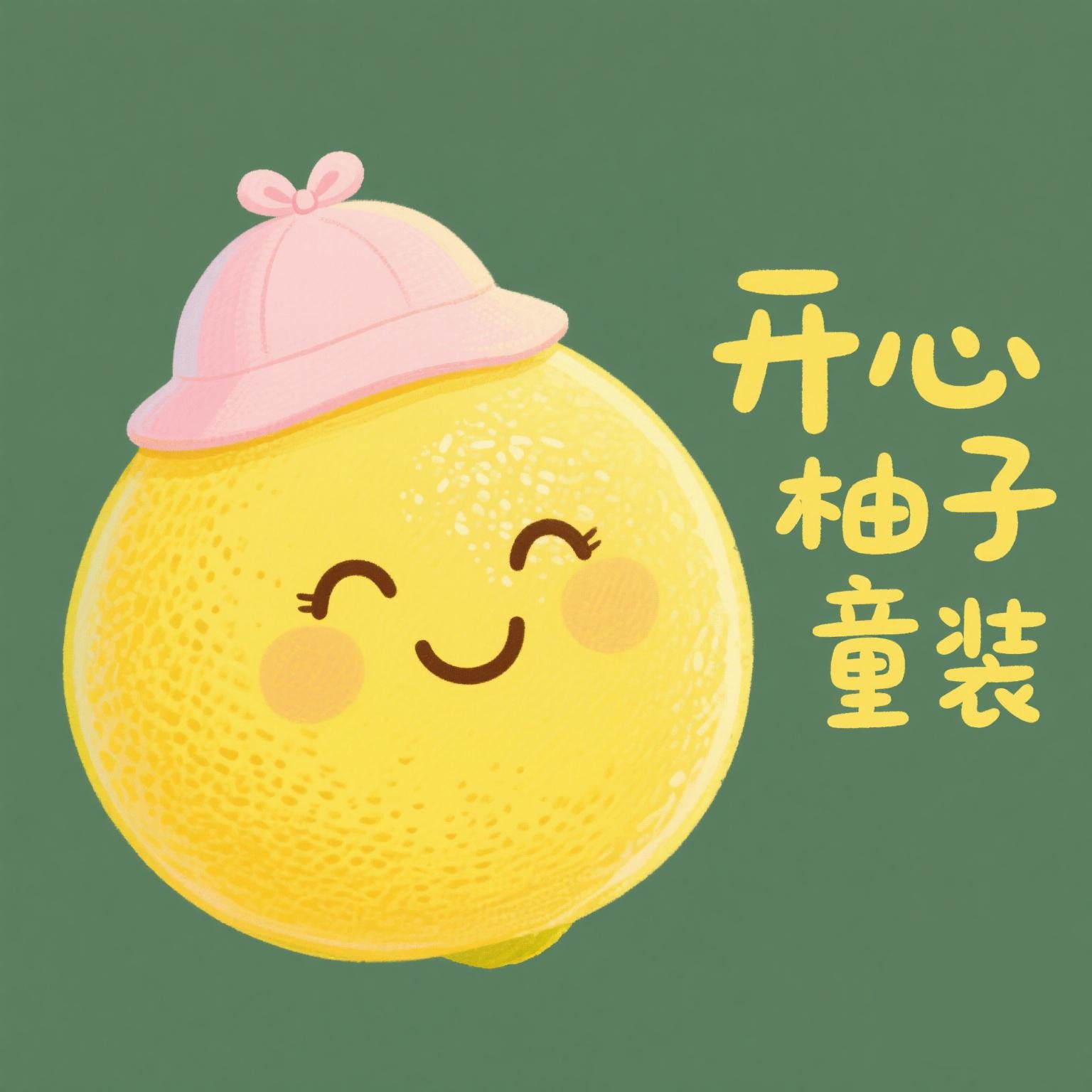 开心柚子童装 店铺LOGO