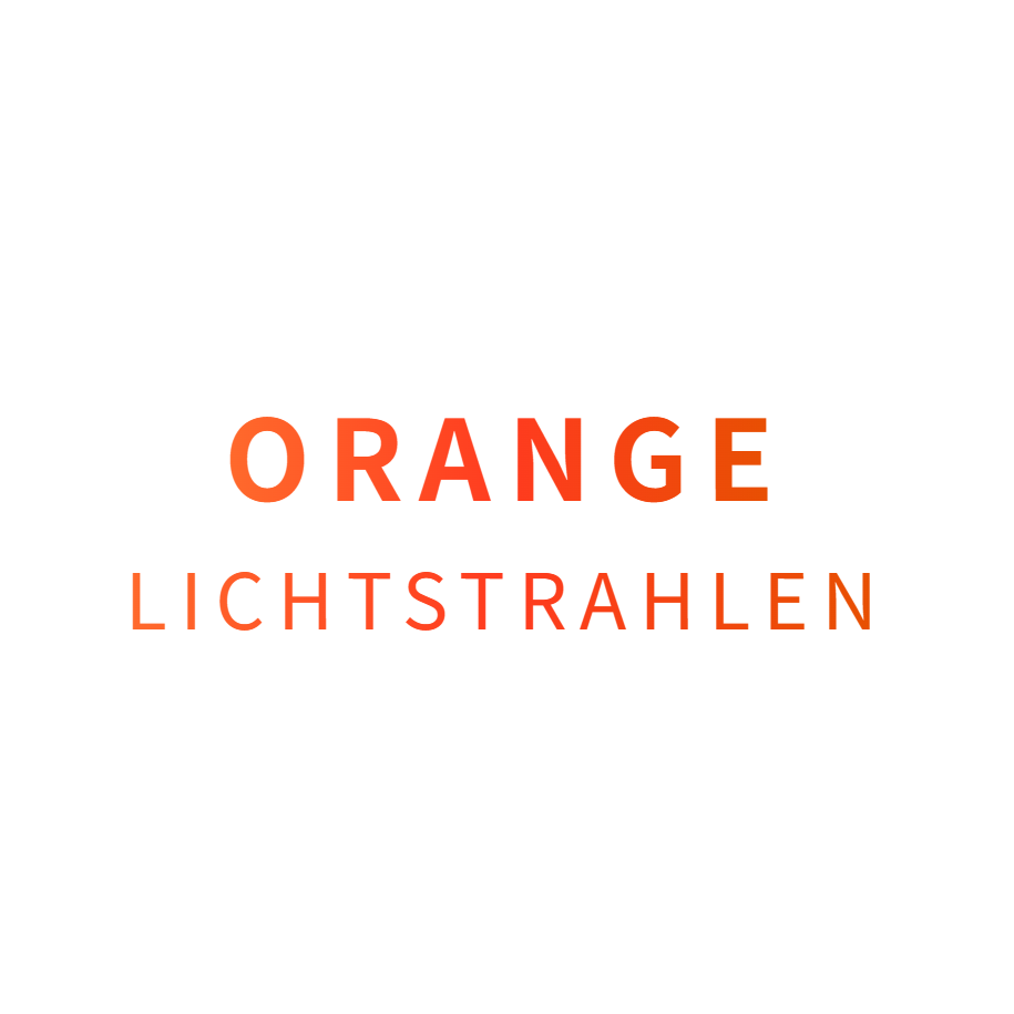 Orange Licht橙光