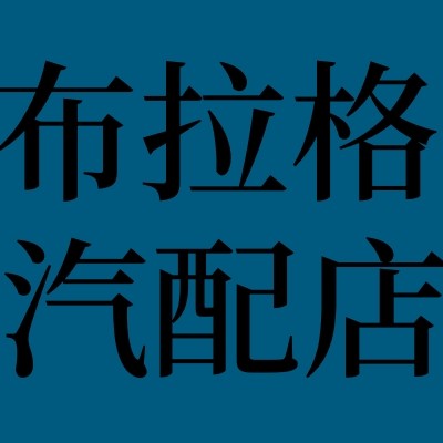 浙江布拉格汽配 店铺LOGO