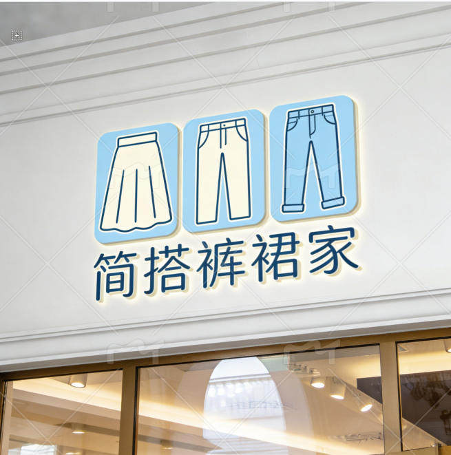 简搭裤裙家