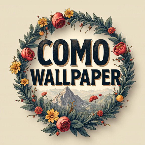 COMO壁纸 店铺LOGO
