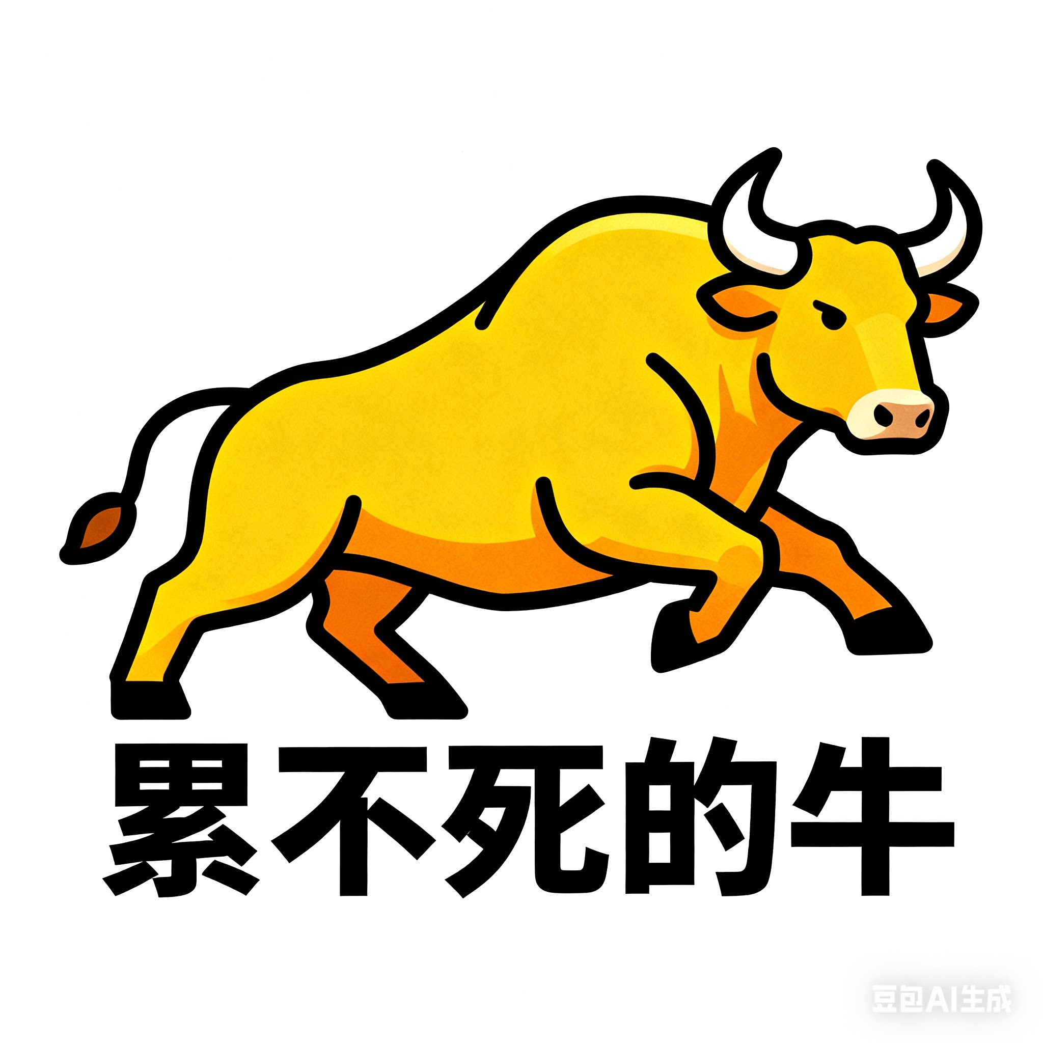 累不死的牛 店铺LOGO