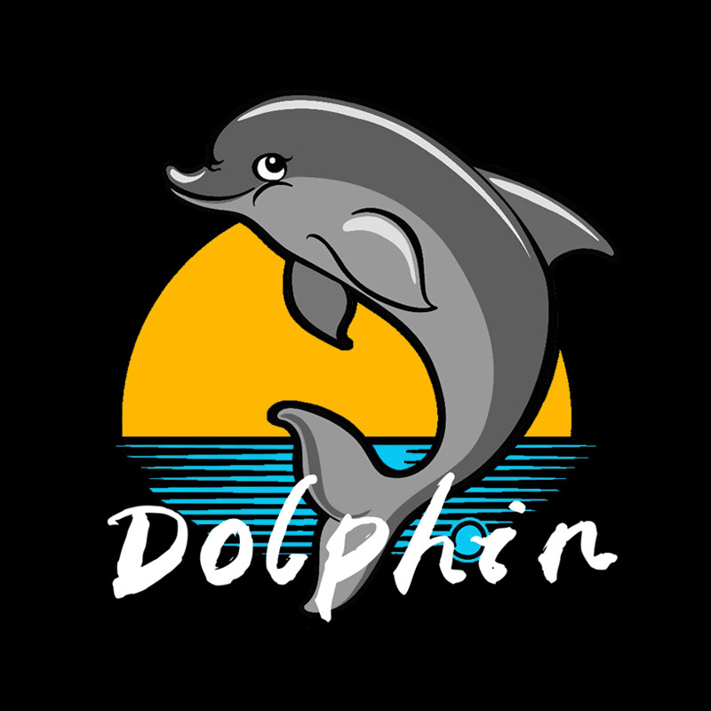 海豚Dolphim车贴定制设计