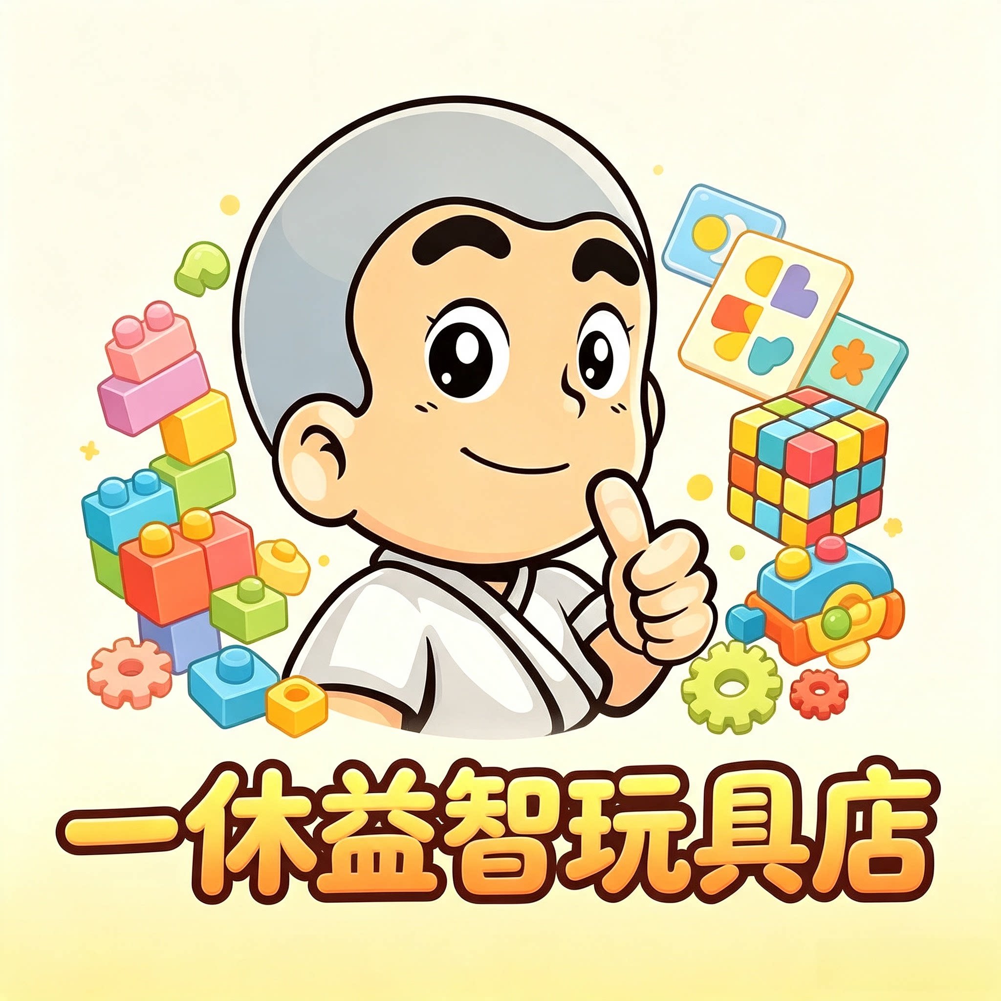 一休益智玩具店 店铺LOGO