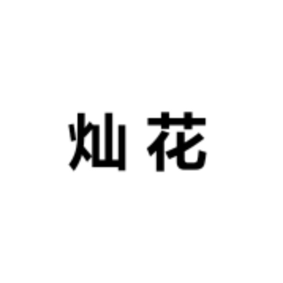 灿花领带