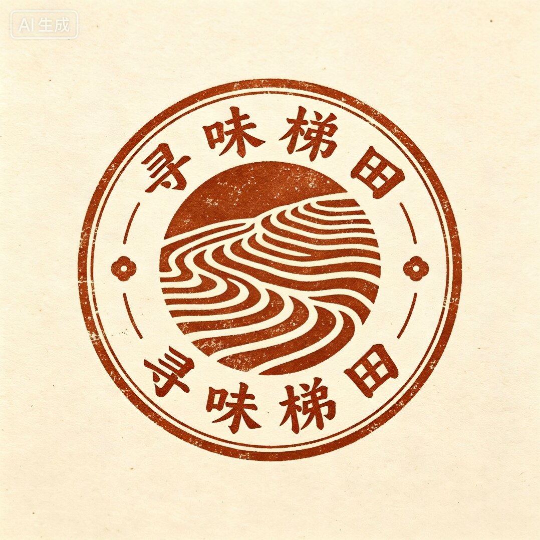 寻味梯田 店铺LOGO