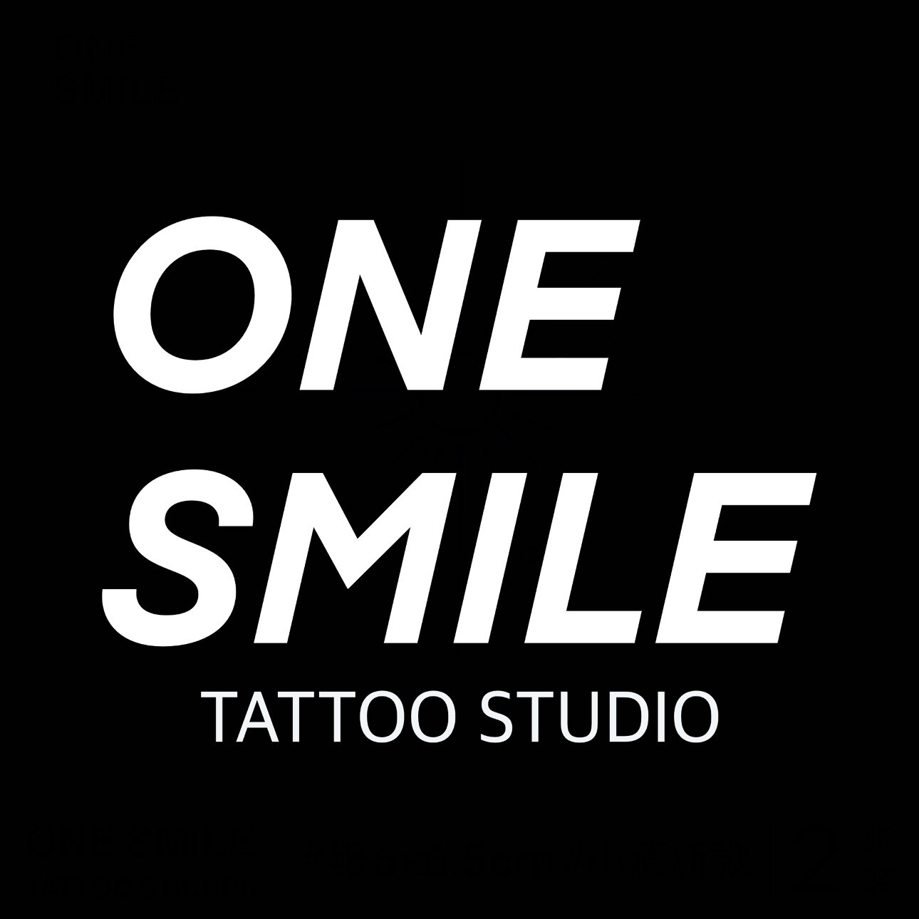 One Smile 纹身贴