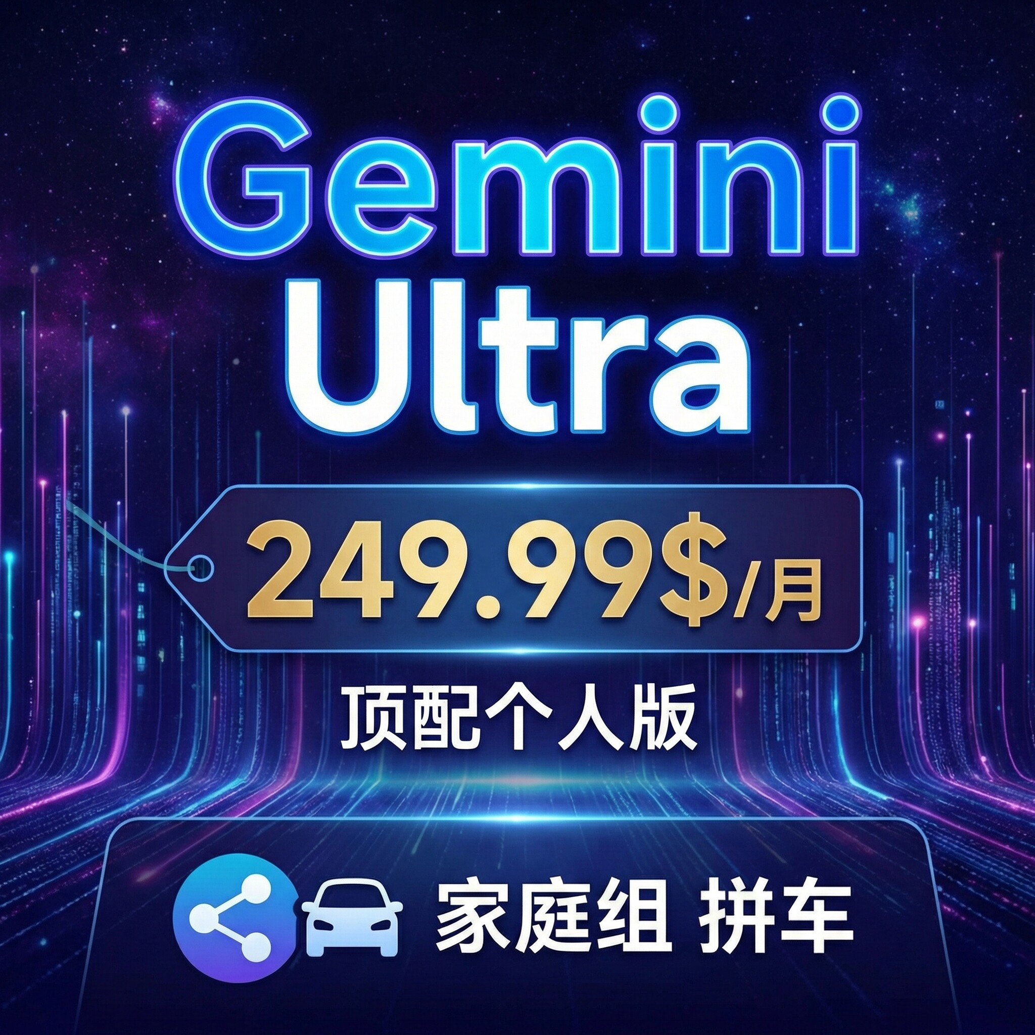 Gemini Ultra 250美元版