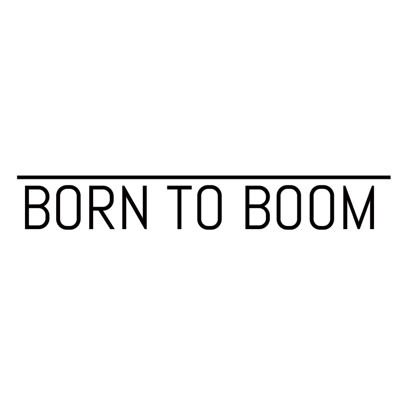BORN TO BOOM 店铺LOGO