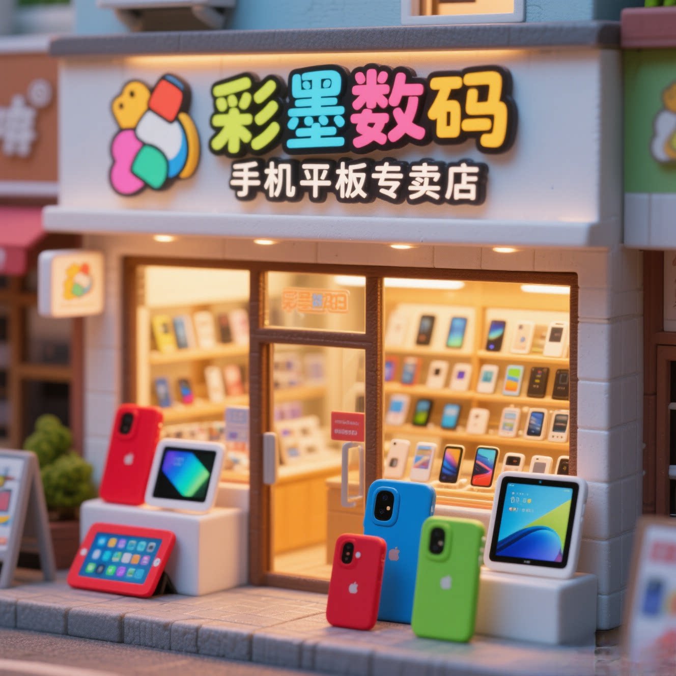 彩墨数码 店铺LOGO