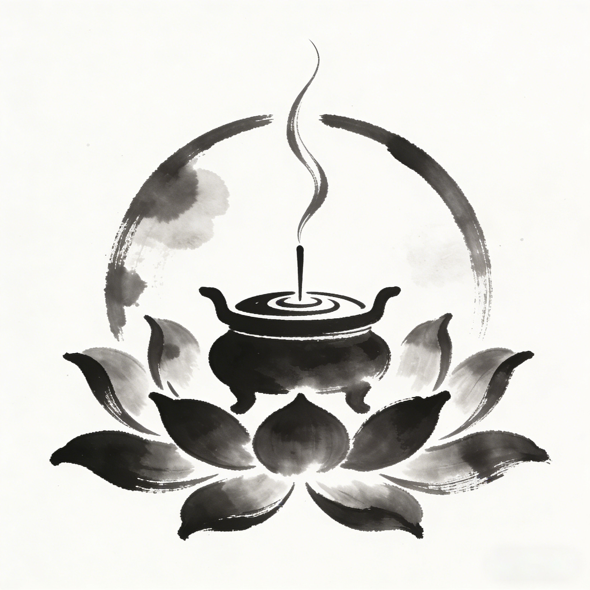 微笑合十