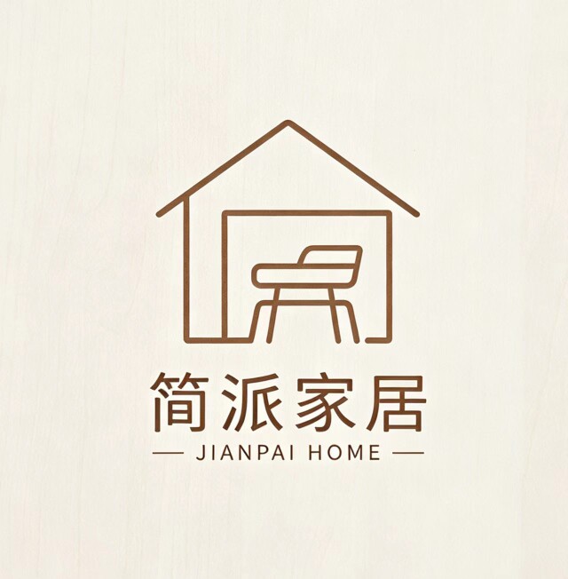 简派家居 店铺LOGO