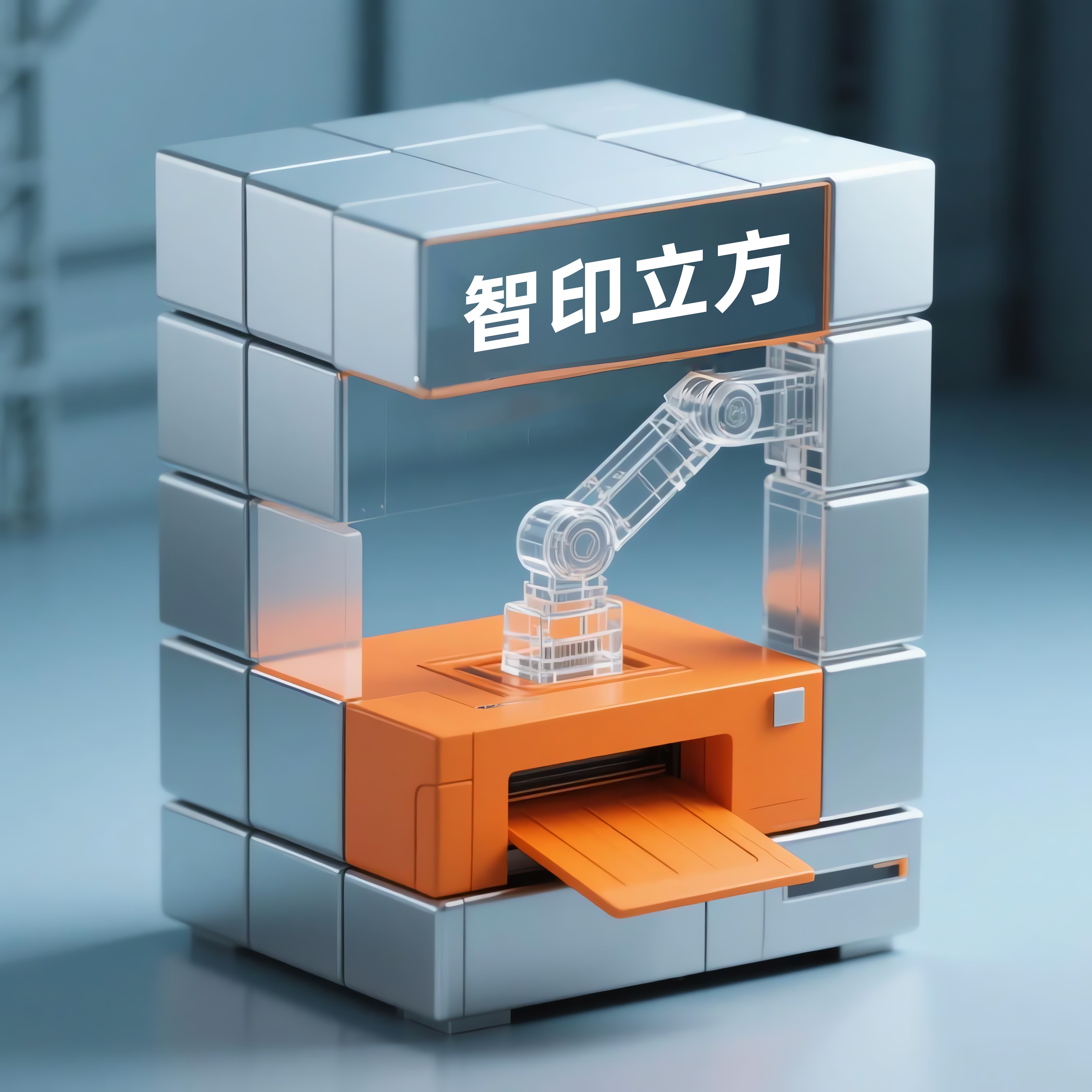 智印立方3D打印店 店铺LOGO