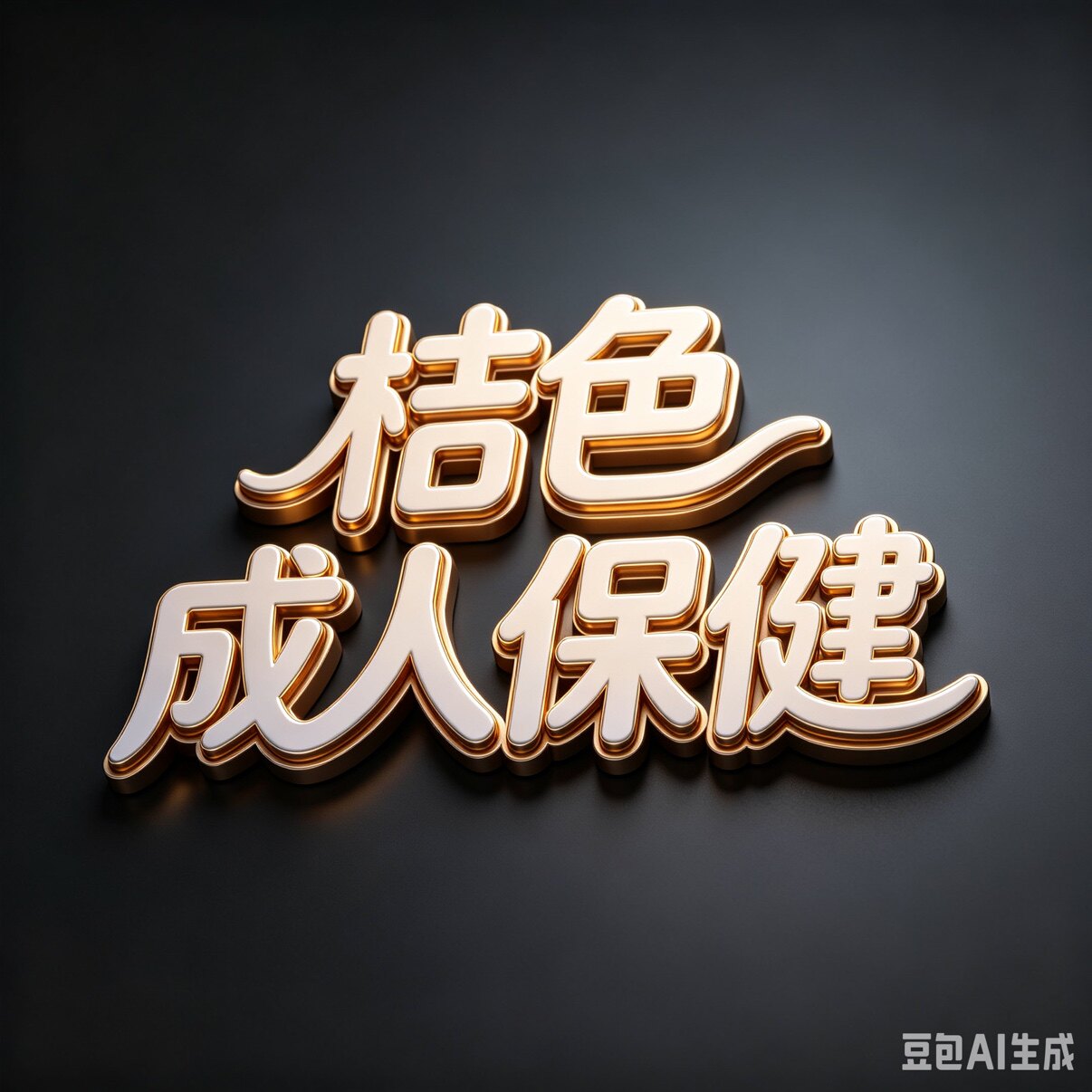桔色成人保健