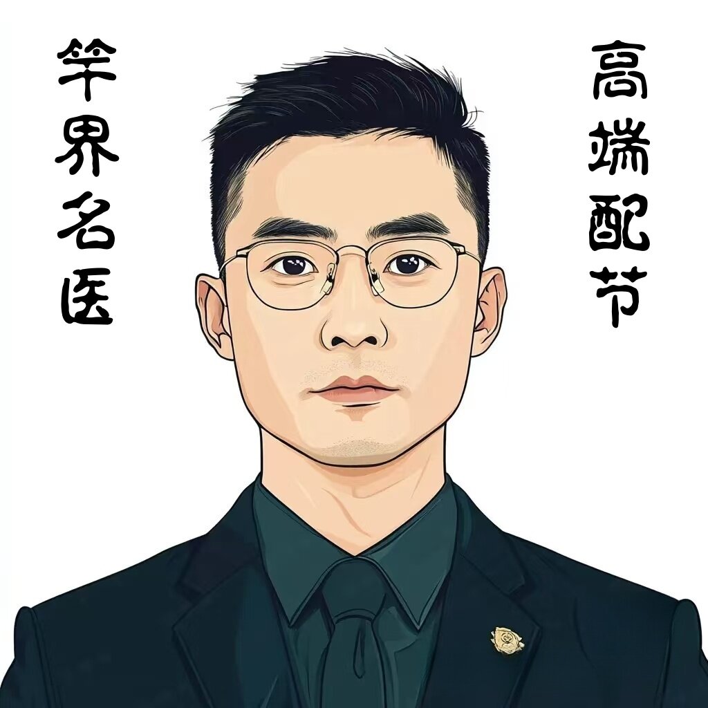 竿界名医 高端配节 店铺LOGO