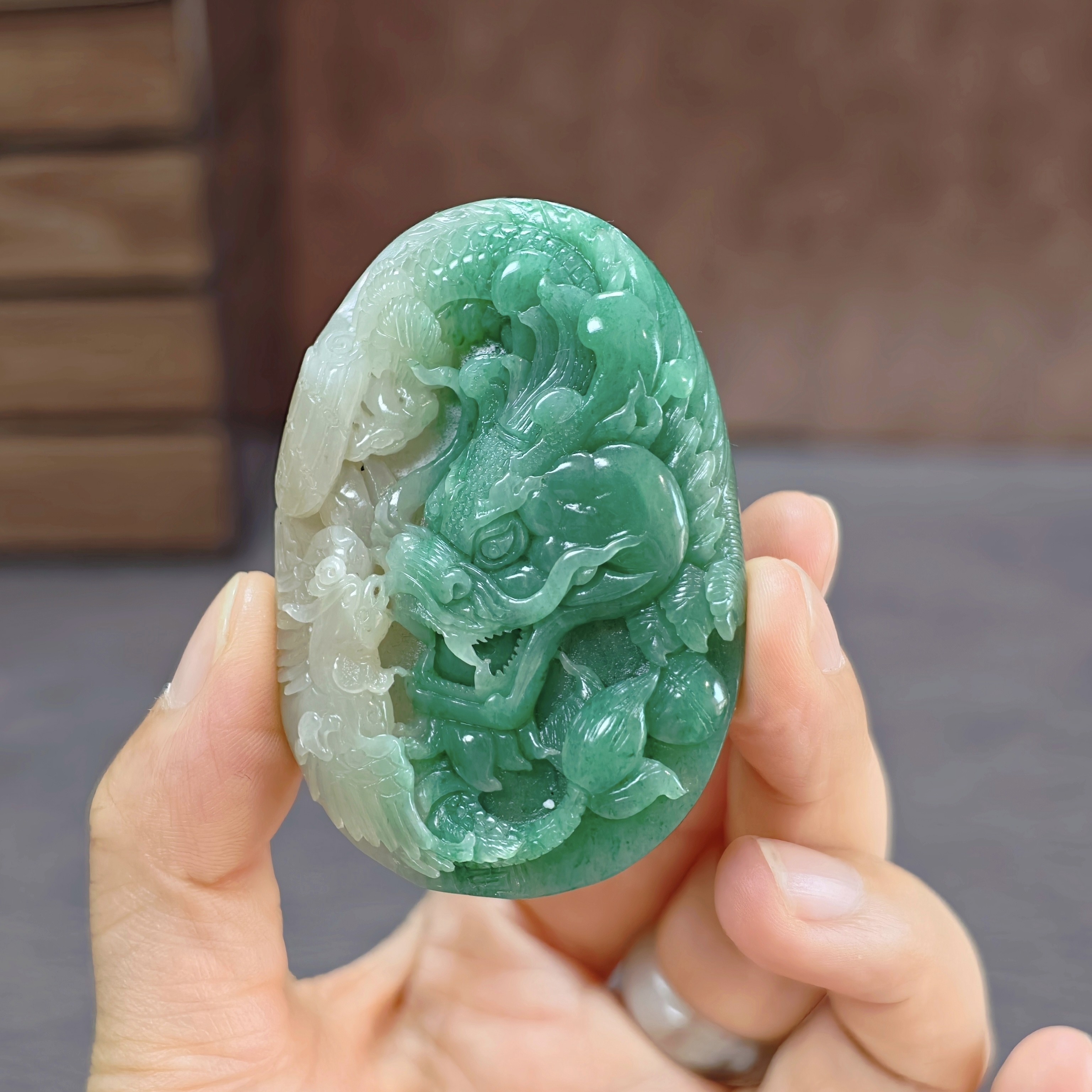 可心天然独山玉